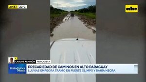Video: Precariedad de caminos en Alto Paraguay - Periodísticamente - ABC Color