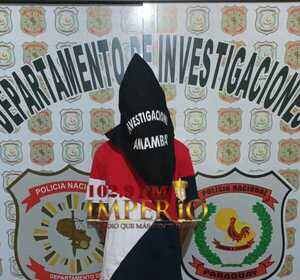 Joven buscado en Paraguay y en Brasil fue detenido por la Policía Nacional en Mafussi - Radio Imperio