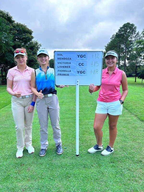 Golf: Arriola, Fernández y Mendoza en la cima - Polideportivo - ABC Color