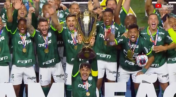 Palmeiras campeón y Gustavo Gómez suma su 10º título