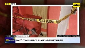 Video: Mató con disparos a la hija de su expareja - ABC Noticias - ABC Color