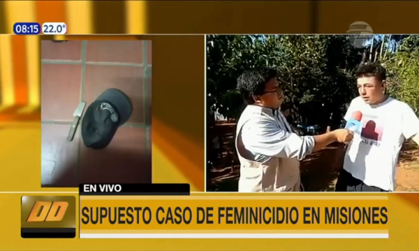 Supuesto caso de feminicidio en Misiones | Telefuturo