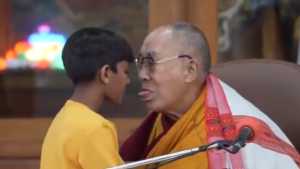 No es suficiente: El Dalai Lama se disculpa después de hacerse viral un video donde le pide a un niño que "me chupe la lengua" - Informatepy.com