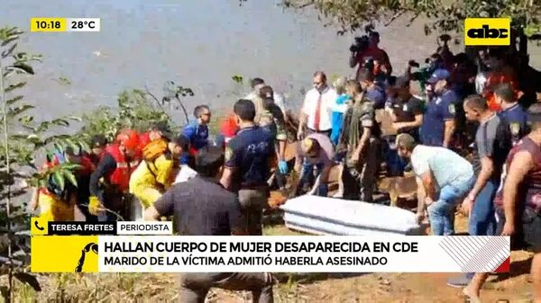 Video: Hallan cuerpo de una mujer en el río Monday - ABC Noticias - ABC Color
