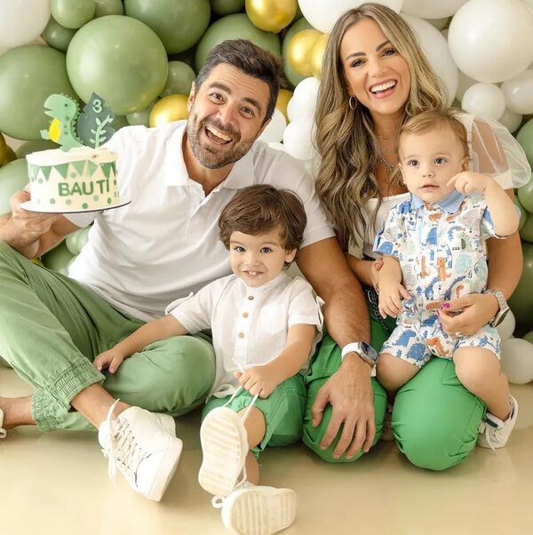 Maga Páez celebró la vida de Bauti - Gente - ABC Color