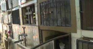 La Nación / Derrumbe en el cementerio de Lambaré afectó columbario de excombatientes