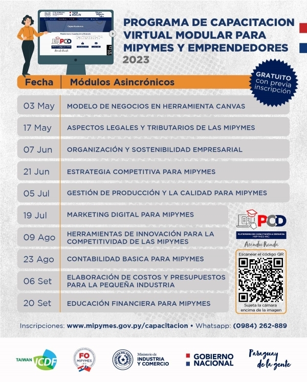 Inician Programa de Capacitaciones para MIPYMES y emprendedores - Noticde.com