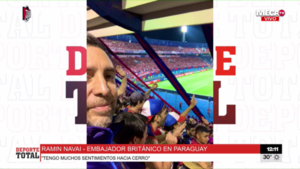 Embajador británico tras ver un partido desde La Nueva Olla: “Prefiero ir a un partido acá que en Londres” - Megacadena — Últimas Noticias de Paraguay