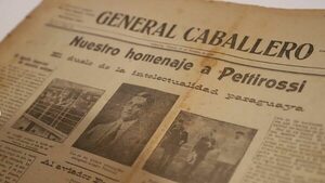 DONAN HISTÓRICO EJEMPLAR DE DIARIO GENERAL CABALLERO A LA MANZANA DE LA RIVERA