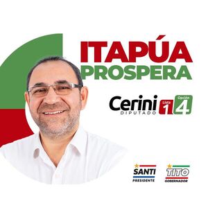 ITAPÚA GOZA DEL SUELO MÁS PRODUCTIVO DE LA REGIÓN SOSTIENE CERINI