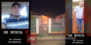 PRENDIERON FUEGO A CASAS DE HERMANOS BUSCADOS POR ASESINAR A SU PROPIO PRIMO EN SAN PEDRO DEL PNÁ. - Itapúa Noticias