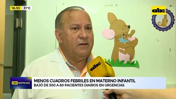 Video: Menos cuadros febriles en Materno Infantil - ABC Noticias - ABC Color