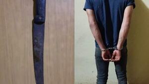 APREHENDEN A UN JOVEN POR HERIR A OTRO CON UN MACHETE EN NATALIO