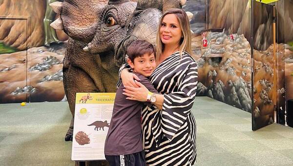 Dahiana a su hijo: "Contra todo pronóstico hoy estás cumpliendo 10 años"