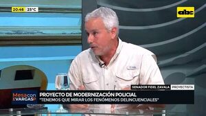 Video: Proyecto de modernización policial - Mesa de Periodistas - ABC Color