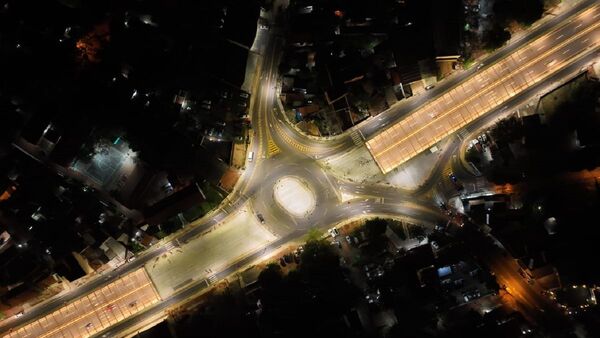 Inauguran el túnel de Tres Bocas, obra financiada por Taiwán