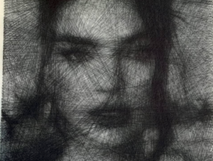 ¡Que belleza! Artista ovetense se inspiró en el rostro de Nadia Ferreira