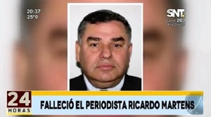 Fallece el periodista Ricardo Martens García
