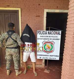 Policía detiene a un hombre en seguimiento a hurto domiciliario en Jardín Aurora - Radio Imperio