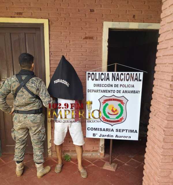 Policía detiene a un hombre en seguimiento a hurto domiciliario en Jardín Aurora - Radio Imperio