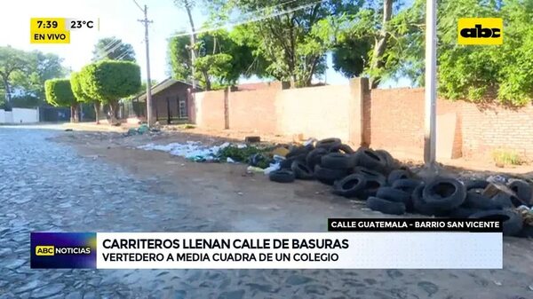 Video: Basurales en plena calle - ABC Noticias - ABC Color