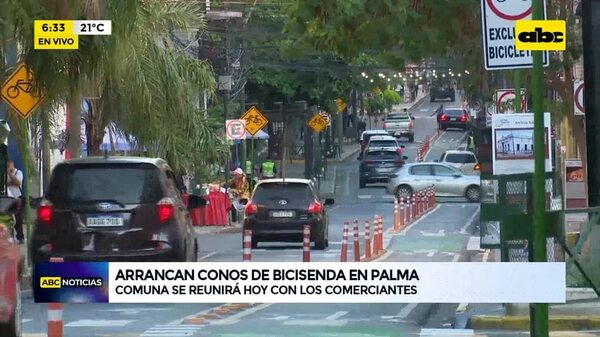 Video: Arrancan conos de la bicisenda - ABC Noticias - ABC Color