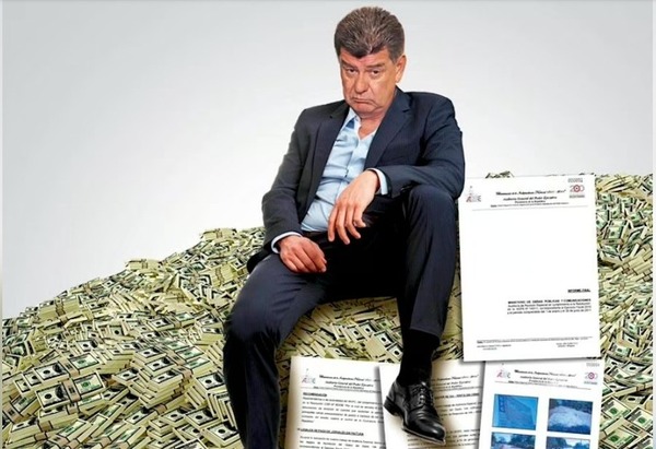 Diario HOY | Denuncian a Efraín ante la Fiscalía por malversar USD 37 millones en el MOPC