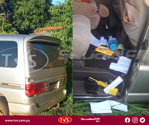 HALLARON FURGONETA PERTENECIENTE AL ALEMÁN ASESINADO EN CAMBYRETÁ