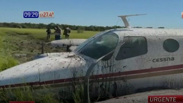 Aterrizaje forzoso de avioneta, los ocupantes salen ilesos en Concepción
