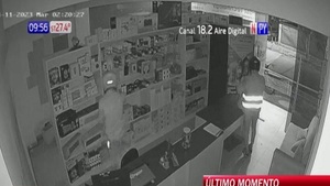 Entraron a robar cajas vacías de una tienda en San Lorenzo - Noticias Paraguay