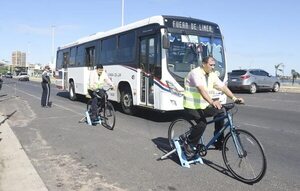 Campaña “Choferes pedalean” para concientizar respeto a los ciclistas se realizará mañana - Nacionales - ABC Color