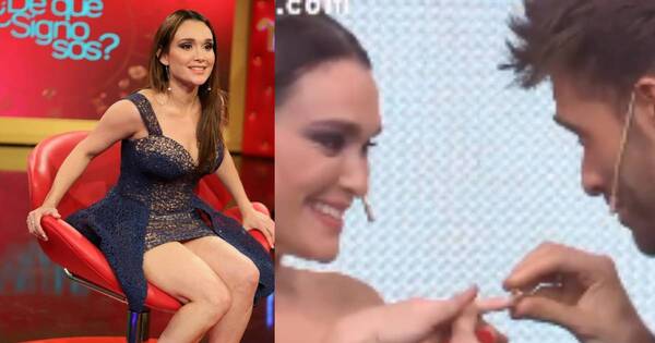 La Nación / ¡Le pidieron matrimonio! Así sorprendieron a Lali González en la TV argentina