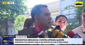 Colorados presentan denuncia contra Alegre por “mala gestión” como ministro de Obras