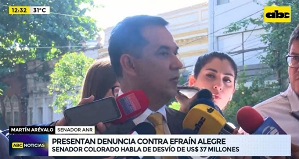 Colorados presentan denuncia contra Alegre por “mala gestión” como ministro de Obras