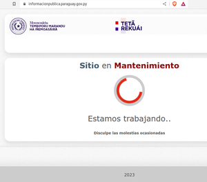 Llamativamente, y en medio fraudes descubiertos, el portal de información pública "se borró" - La Tribuna