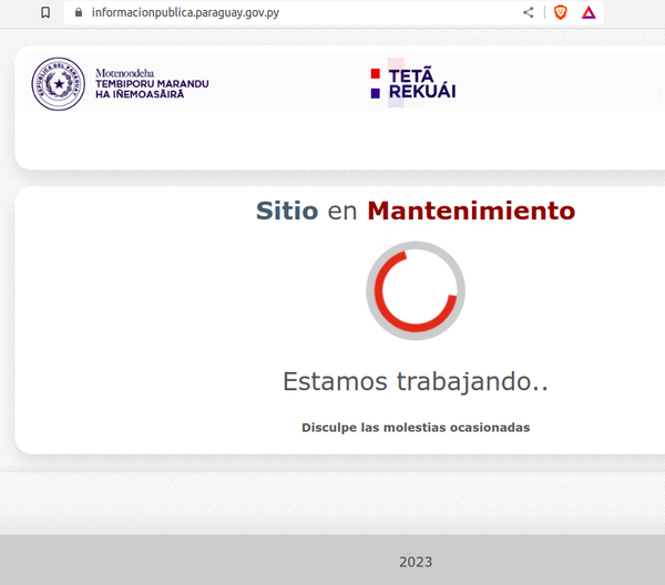 Llamativamente, y en medio fraudes descubiertos, el portal de información pública "se borró" - La Tribuna
