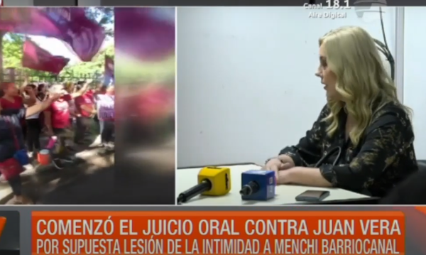 Comenzó el juicio oral contra Juan Vera | Telefuturo
