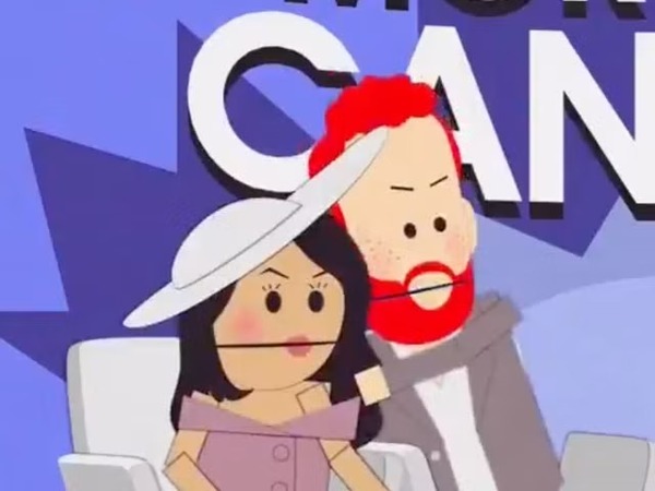 Harry y Megan Markle fueron ridiculizados en la serie animada South Park