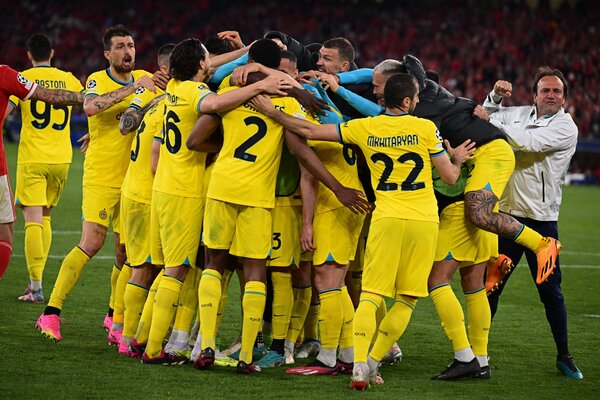 Inter sacó una ventaja clave ante Benfica en ida de cuartos de Champions | 1000 Noticias