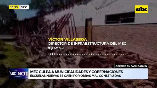 Video: MEC culpa a municipalidades y gobernaciones - ABC Noticias - ABC Color
