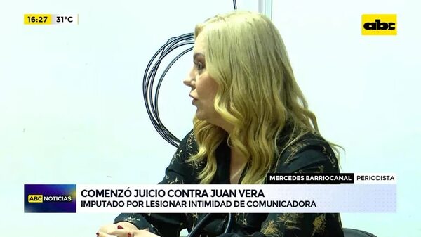 Video: Comenzó juicio contra Juan Vera - ABC Noticias - ABC Color