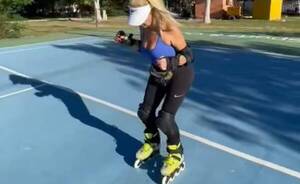 [VIDEO] Gaby León no se rinde y ya está a un paso de ser rollera