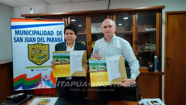 SAN JUAN DEL PNÁ. FIRMÓ IMPORTANTE CONVENIO CON LA UNI - Itapúa Noticias