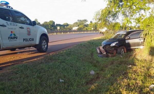 Hija del intendente de O’Leary sufre lesiones en accidente
