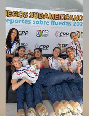Sanlorenzanas se lucen en los Juegos Sudamericanos sobre ruedas - San Lorenzo Hoy