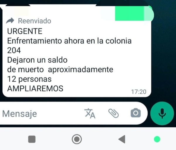 Policía desmiente versión de enfrentamiento con saldo de muertos en la colonia 204 - Radio Imperio