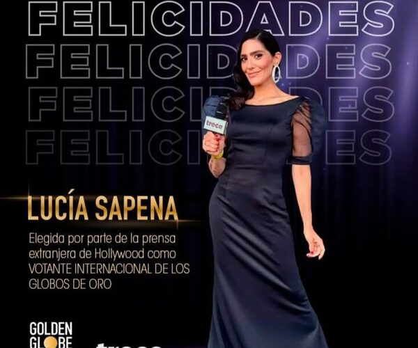 La periodista Lucía Sapena elegida para votar en los Globos de Oro
