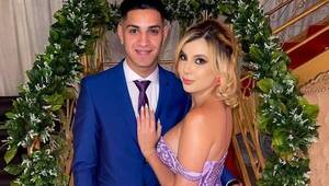 [VIDEO] Novia del pelotero Zárate presume de la lujosa casa que están construyendo