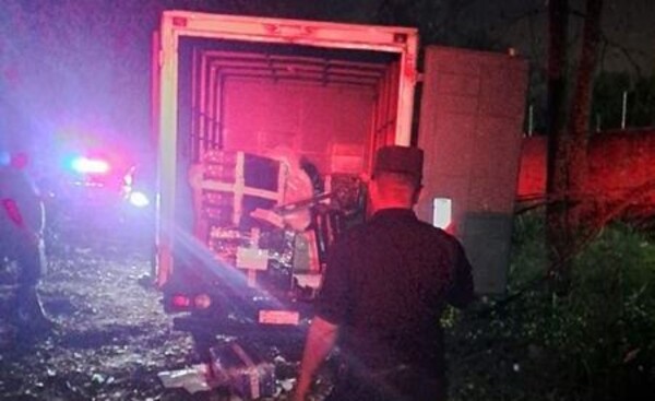 Piratas del asfalto roban productos electrónicos