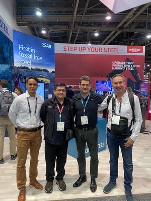 Pampeiro visitó la CONEXPO CON/AGG 2023